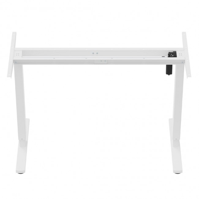 Ergo Office electric adjustable height desk, max height 1160mm, max - 80 kg, without top for standing and sitting work, white, ER-400 W Ergo Office electric adjustable height desk, max height 1160mm, max - 80 kg, without top for standing and sitting work, white, ER-400 W