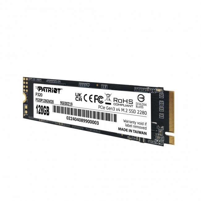 Patriot Memory P320 128 GB M.2 PCI Express 3.0 NVMe Patriot Memory P320 128 GB M.2 PCI Express 3.0 NVMe