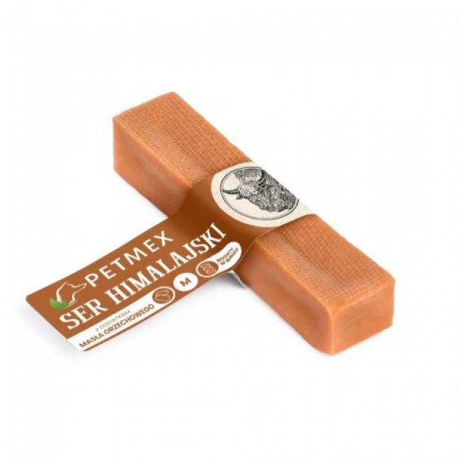 PETMEX Himalayan cheese with peanut butter M - dog treat - 80g PETMEX Himalayan cheese with peanut butter M - dog treat - 80g