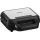 Tefal SW383D10 sandwich maker 700 W Black, Stainless steel