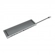 LogiLink UA0373 laptop dock/port replicator Wired USB 3.2 Gen 1 (3.1 Gen 1) Type-C Aluminium
