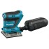 Makita DBO484Z portable sander Random orbital sander 14000 OPM Black, Blue