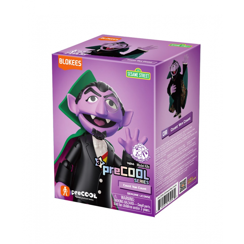 BLOKEES SESAME STREET FIGURES preCOOL S1 - COUNT VON COUNT