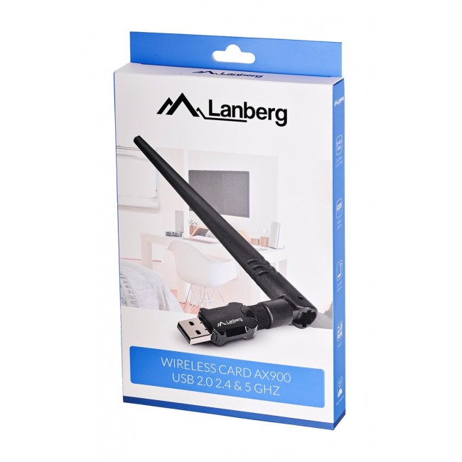 Lanberg NC-0900-WIE network card WLAN 600 Mbit/s