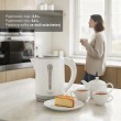 Adler AD 1244 electric kettle 2.5 L 2200 W white and blue Adler AD 1244 electric kettle 2.5 L 2200 W white and blue