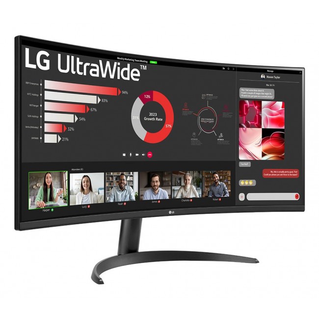 LG 34WR50QK-B computer monitor 86.4 cm (34