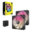 Corsair iCUE LINK RX140 MAX RGB Computer case Fan 14 cm Black 2 pc(s)