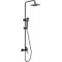 Rain shower with shower faucet