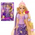 Disney Princess Light-Up Hair Rapunzel Fashion Doll w/ 5 Ways to Glow, Pascal Figure & 7 Accessories