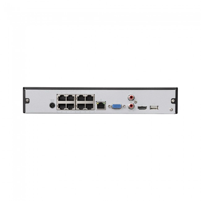 BCS BCS-L-NVR0801-4KE-8P(2) network video recorder 1U Black