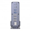 UNITEK D1135AGY01 laptop dock/port replicator Docking USB 3.2 Gen 1 (3.1 Gen 1) Type-C Grey