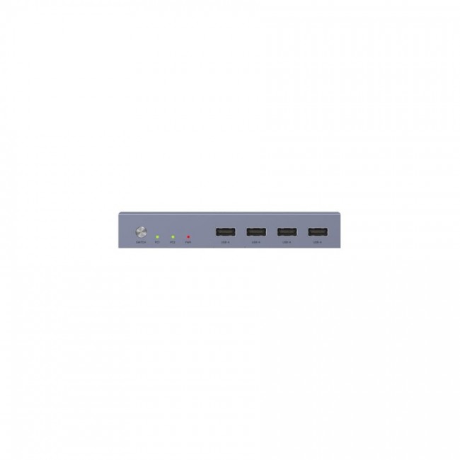 UNITEK V307A KVM switch Grey