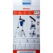 Freestanding ladder SOLIDY 4 steps KRAUSE Freestanding ladder SOLIDY 4 steps KRAUSE