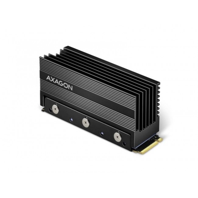 Axagon CLR-M2XL computer cooling system M.2 NVMe SSD, Solid-state drive Heatsink/Radiator Black 1 pc(s) Axagon CLR-M2XL computer cooling system M.2 NVMe SSD, Solid-state drive Heatsink/Radiator Black 1 pc(s)