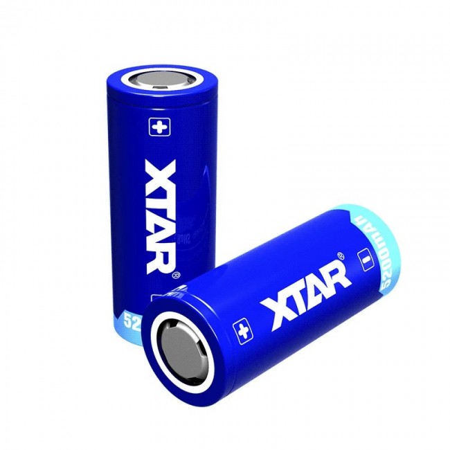 Battery 26650 3,6V Li-ion 5200 mAh Battery 26650 3,6V Li-ion 5200 mAh