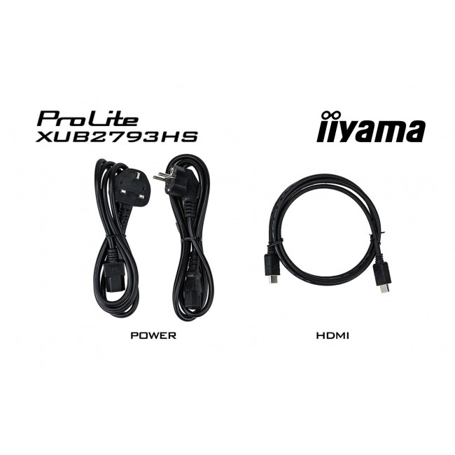 iiyama ProLite 27 Full HD IPS monitor with edge-to-edge design, perfect for multi-monitor setups with height adjustable stand iiyama ProLite 27 Full HD IPS monitor with edge-to-edge design, perfect for multi-monitor setups with height adjustable stand