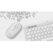 Logitech Pebble 2 Combo keyboard Mouse included Universal RF Wireless + Bluetooth QWERTY US International White