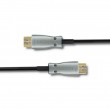 Qoltec 50472 HDMI cable 20 m HDMI Type A (Standard) Black, Silver