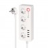 Listwa sieciowa Kruger&Matz 4 gniazda typu niemieckiego i 4xUSB 2100 mA Connect P6 Tuya