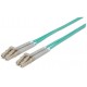 Intellinet 750097 LC/LC 50/125 Duplex Multimode OM3 Fiber Optic Patch Cable (10m) Intellinet 750097 LC/LC 50/125 Duplex Multimode OM3 Fiber Optic Patch Cable (10m)