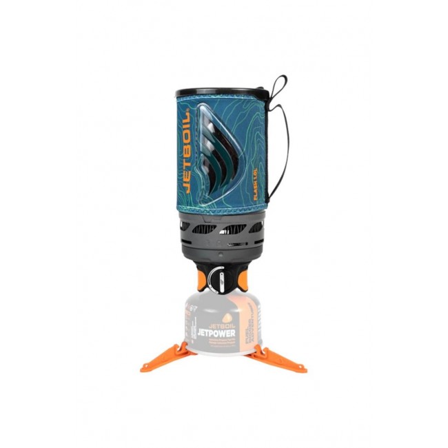 Jetboil cooking stove flash-ocean topo Jetboil cooking stove flash-ocean topo