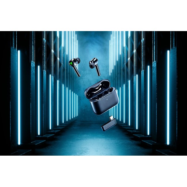 Razer Hammerhead Pro HyperSpeed Headphones True Wireless Stereo (TWS) In-ear Gaming Bluetooth Black Razer Hammerhead Pro HyperSpeed Headphones True Wireless Stereo (TWS) In-ear Gaming Bluetooth Black