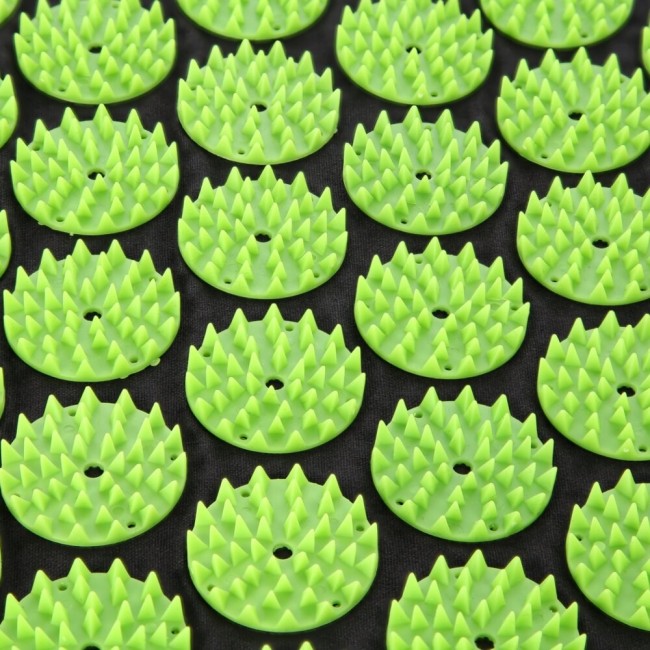 Acupressure mat HMS AKM03 black Acupressure mat HMS AKM03 black