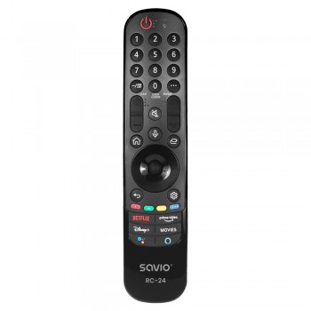 SAVIO RC-24 Universal/Replacement Remote for LG TV SMART TV