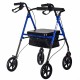 Lightweight aluminium four-wheel rehabilitation walker CH100AM Lightweight aluminium four-wheel rehabilitation walker CH100AM