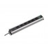 Bachmann 300.008 power extension 2 m 6 AC outlet(s) Black, Grey