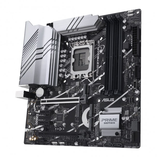 Asus | PRIME Z790M-PLUS | Processor family Intel | Processor socket LGA1700 | DDR5 DIMM | Memory slots 4 | Supported hard disk drive interfaces SATA, M.2 | Number of SATA connectors 4 | Chipset Intel Z790 | mATX