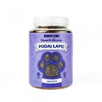 UNISZKI Podaj apę Lamb - dog treat - 210g