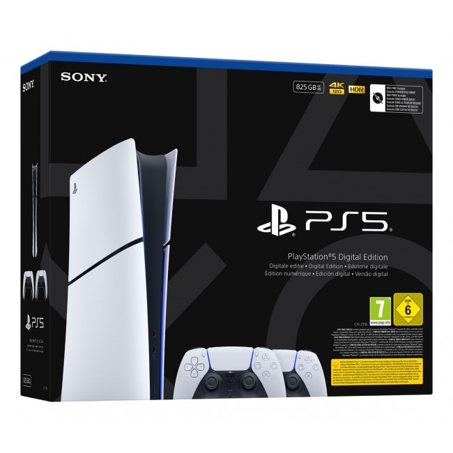 Sony Playstation 5 Slim Digital 825 GB Wi-Fi Black, White