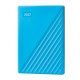 Western Digital My Passport external hard drive 4 TB 3.2 Gen 1 (3.1 Gen 1) Blue