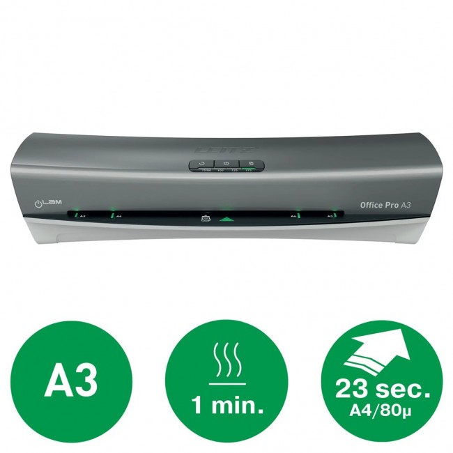 Leitz iLAM Office Pro A3 Silver Laminator
