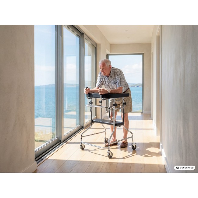 High rehabilitation walking frame (ambona type) ACTIONMED High rehabilitation walking frame (ambona type) ACTIONMED