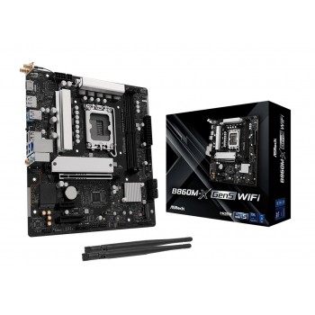 Asrock B860M-X Gen5 WiFi Intel B860 LGA 1851 (Socket V1) micro ATX