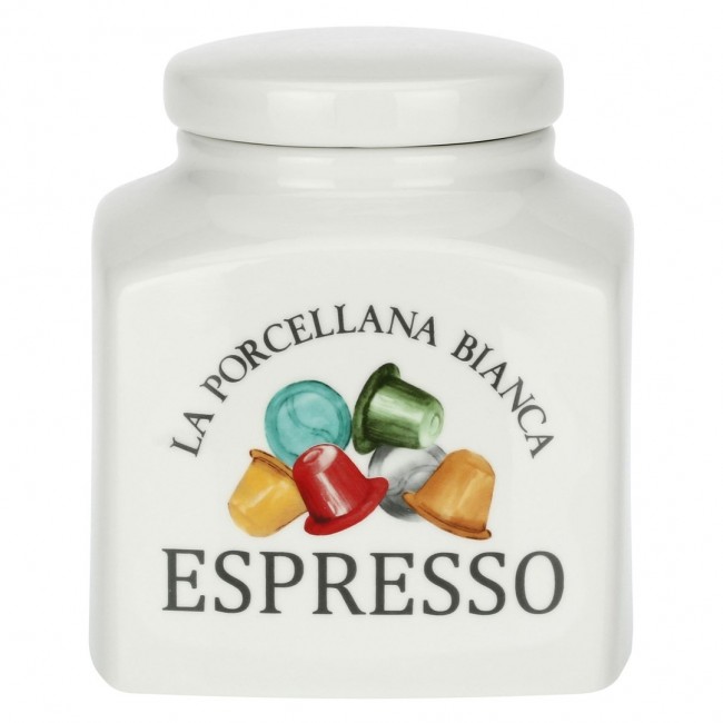 Conserva Espresso Capsule Container - White, 1.8 ltr Conserva Espresso Capsule Container - White, 1.8 ltr