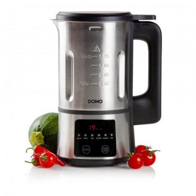 Domo DO727BL soup maker Stainless steel 1.2 L