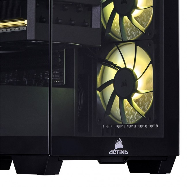Actina 5901443412229 PC AMD Ryzen 7 9800X3D 64 GB DDR5-SDRAM 2 TB SSD NVIDIA GeForce RTX 5090 Midi Tower Black Actina 5901443412229 PC AMD Ryzen 7 9800X3D 64 GB DDR5-SDRAM 2 TB SSD NVIDIA GeForce RTX 5090 Midi Tower Black