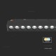 Rail luminaire 48V V-TAC 14W LED SMART WiFi TRACKLIGHT 3in1 Black VT-3614 2700K-6400K 1300lm Rail luminaire 48V V-TAC 14W LED SMART WiFi TRACKLIGHT 3in1 Black VT-3614 2700K-6400K 1300lm