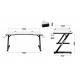 GAMING DESK HUZARO HERO 2.5 WHITE GAMING DESK HUZARO HERO 2.5 WHITE