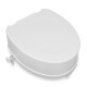 Raising toilet seat with flap 225 kg KING Raising toilet seat with flap 225 kg KING