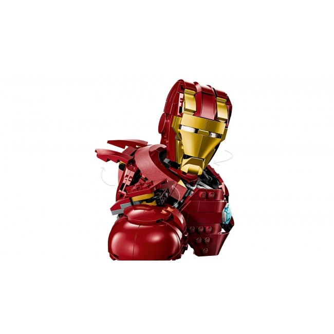 LEGO MARVEL 76327 Iron Man MK4 Bust LEGO MARVEL 76327 Iron Man MK4 Bust