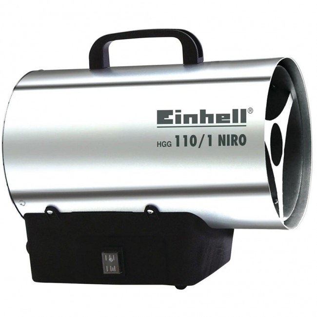 Einhell HGG 110/1 Niro Hot air gun 30 W Black, Silver Einhell HGG 110/1 Niro Hot air gun 30 W Black, Silver