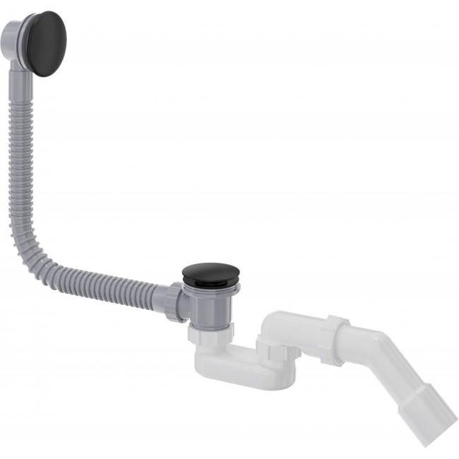 Click-clack bathtub siphon