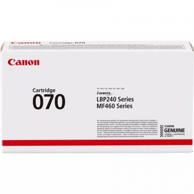 Canon 070 toner cartridge 1 pc(s) Original Black Canon 070 toner cartridge 1 pc(s) Original Black