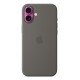 Apple iPhone 16 Plus Silicone Case with MagSafe - Stone Gray Apple iPhone 16 Plus Silicone Case with MagSafe - Stone Gray