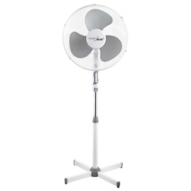 GreenBlue Floor Fan,40W, with 3 levels of airflow, 1.20 m high, 1.5m cable, GB560
