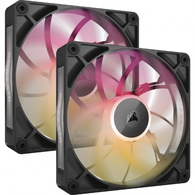 Corsair iCUE LINK RX140 MAX RGB Computer case Fan 14 cm Black 2 pc(s)